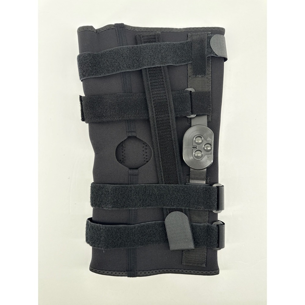 Bell-Horn Range of Motion Knee Brace 3XL Black Hinged Adjustable 99443XXXL L1833 - Picture 3 of 11